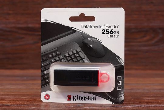 Флешка 256GB Kingston USB 3.2 DT Exodia