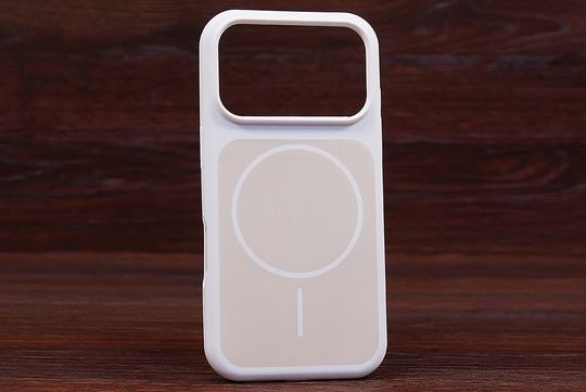 Silicone Soft Back Magsafe iPh 18Pro White