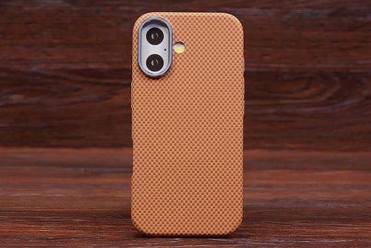 Накладка Piblue Carbon MagSafe Iph 17 Brown