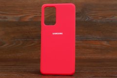 Silicone Full Case Sams A12 Rose red (37)