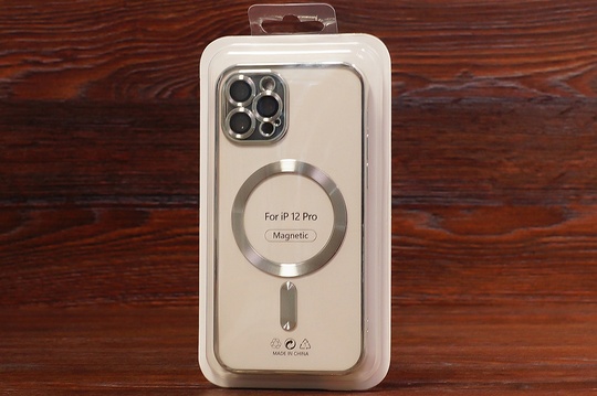 Силікон Shining Case MagSafe Iph 14 Silver