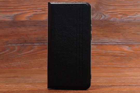 Book Leather Matte Xiaom Poco M5 Black