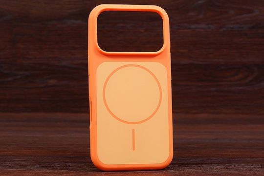 Silicone Soft Back Magsafe iPh 17Pro Orange