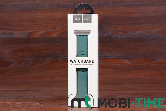 Ремінець AppleWatch Hoco WA15 42/44/45/49 Pine green (55)