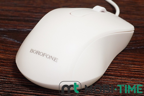 Мишка дротова Borofone BG4 (біла)