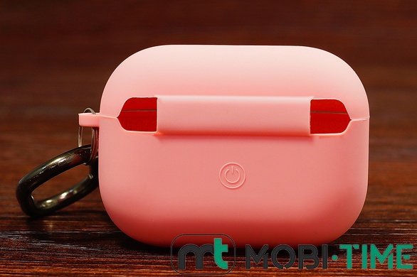 Футляр for Air Pods Pro 2 з мікрофіброю (light pink)