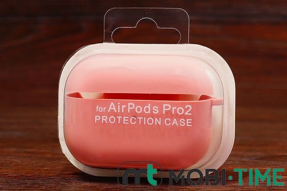 Футляр for Air Pods Pro 2 з мікрофіброю (light pink)