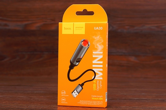 Прикурювач Hoco UA30 USB (0.3m)