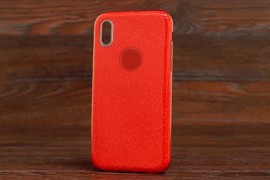 Силікон блиск іPhone X/XS Red