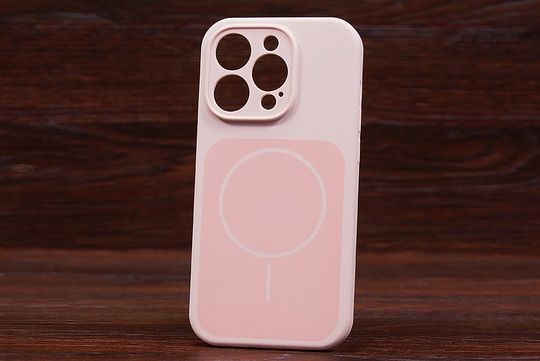 Silicone Soft Back Close Magsafe iPh 16ProMax Pink