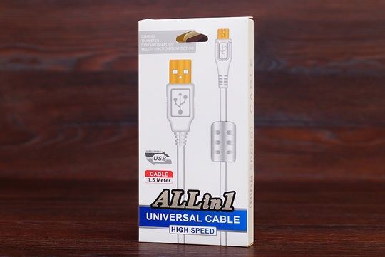 USB Кабель micro з фільтром (1.5m)