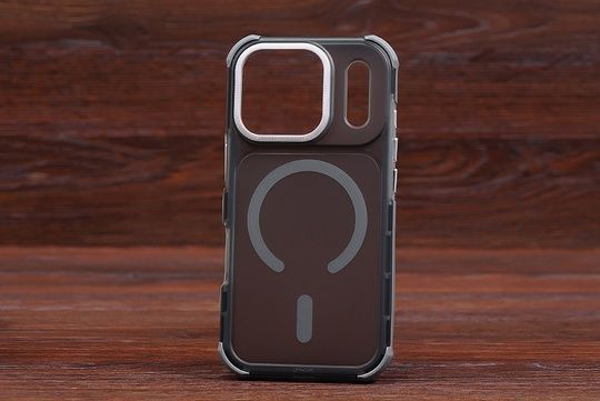 Накладка Matte Bears MagSafe Iph 17ProMax Silver