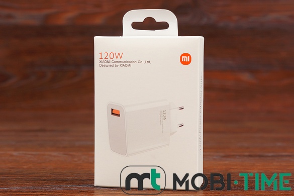 МЗП блок Xiaomi 120W (1USB) (білий)