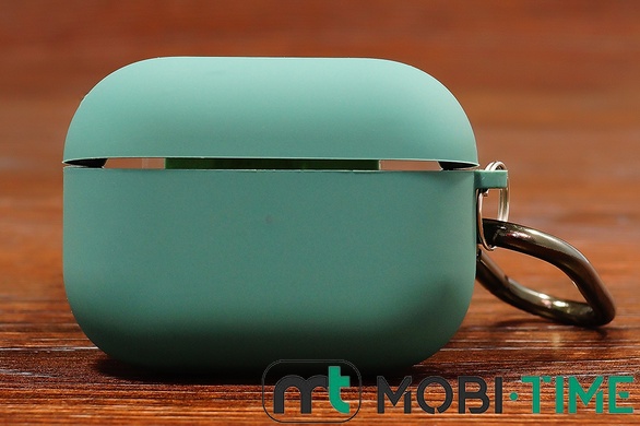 Футляр for Air Pods Pro 2 з мікрофіброю (pine green)