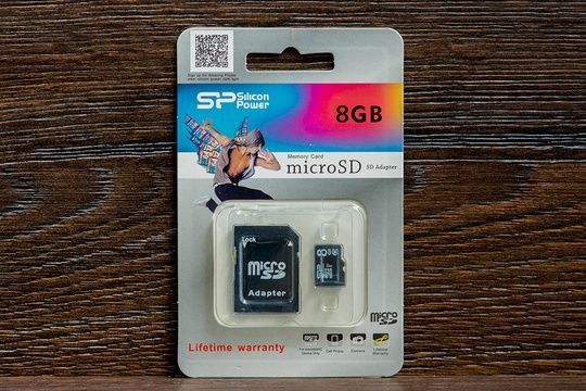 MSD 8GB Silicone Power/C10+SD