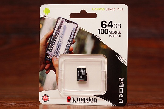 MSD 64GB Kingston Canvas Select+ A1(100Mb/s) /C10