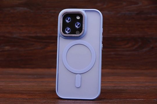Накладка Magnetic MagSafe Matte Iph 13Pro Elegant purple