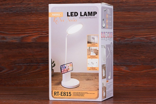 Настільна LED лампа-органайзер Remax RT-E815 акумуляторна (біла)