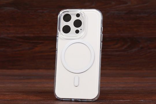 Накладка Bigc Acrylic Metal MagSafe Iph 16Pro White