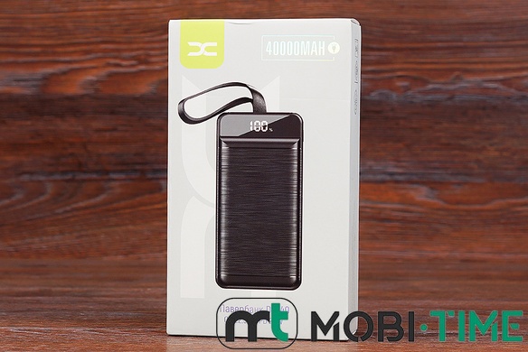 Power Bank DC DP-40 40000 mAh QC3.0 +PD 22.5W (чорний)