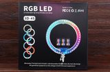 Кільцева лампа 45см RGB 3D (з тримачем 3шт)