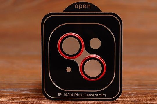 СКЛО на камеру iPhone 13/13 Mini red