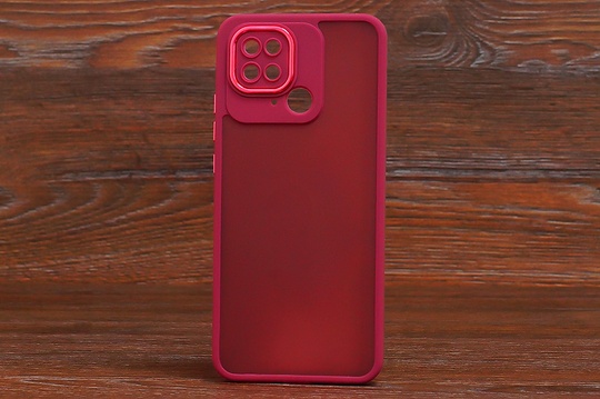 Накладка Color Matte Xiaomi Redmi Note 12 4G Marsala