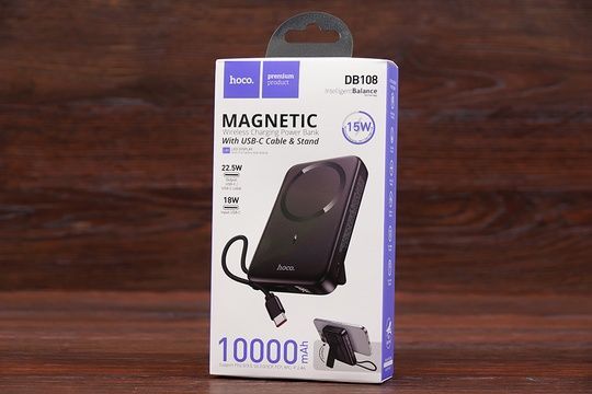 Power Bank HOCO DB108 10000 mAh Magsafe 15W (чорний)