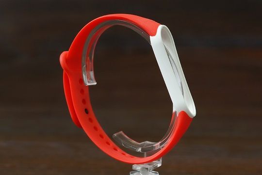Ремінець MI Band 3/4 Red&White