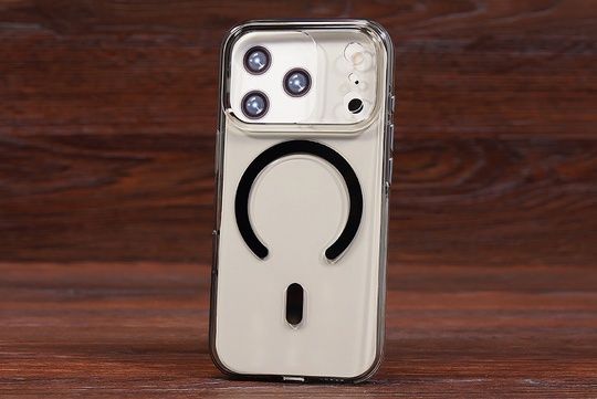 Накладка Bigc Acrylic Metal MagSafe Iph 18ProMax Black