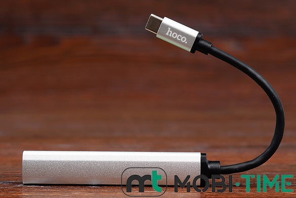 Type-C HUB Hoco HB26 4in1 USB3.0 (сірий)