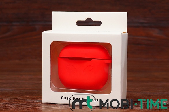 Футляр 3D for Air Pods 3 з карабіном (red)