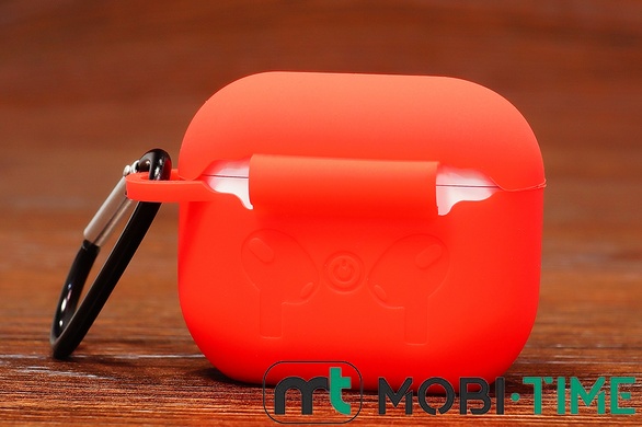 Футляр 3D for Air Pods 3 з карабіном (red)