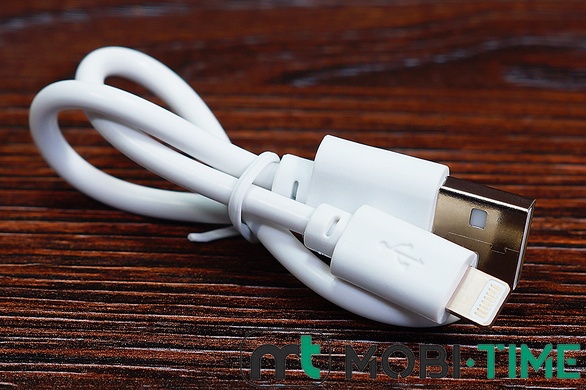 USB Кабель lightning н/о (0.25m)