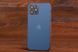 Накладка AG-Glass Matte iPhone 12ProMax Navy blue фото 2