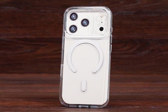 Накладка Bigc Acrylic Metal MagSafe Iph 18Pro White