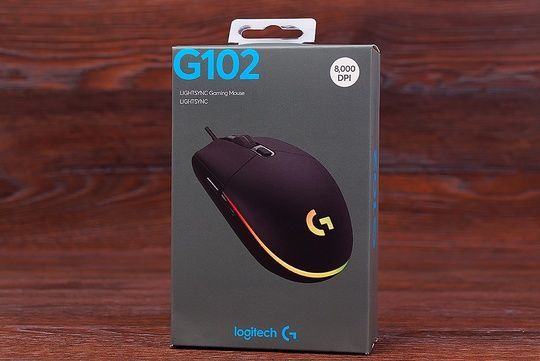 Мишка дротова ігрова Logitech G102 RGB (чорна)