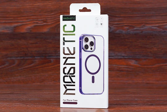 Накладка magnetic з MagSafe Iph 16 Purple