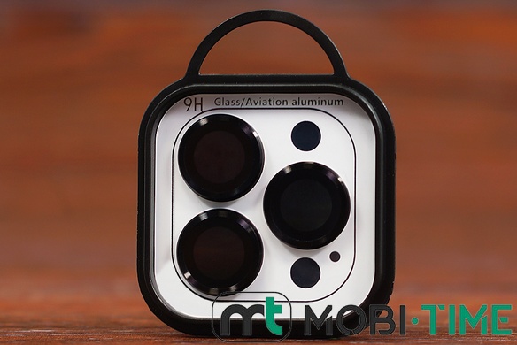 СКЛО 9H на лінзи камери iPh 15 Pro/ 15 Pro Max black