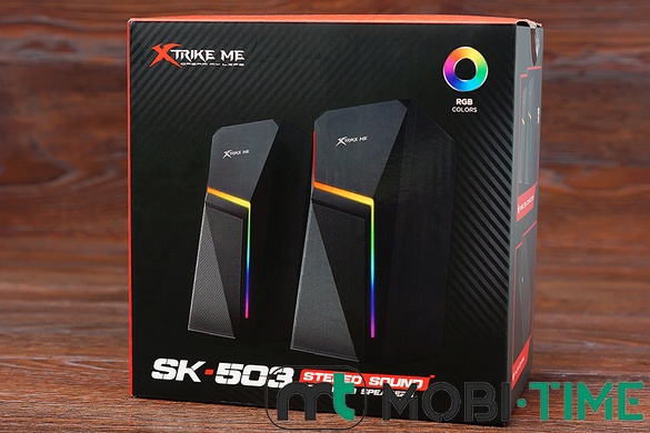 Колонка XTRIKE SK-503 для ПК RGB (чорна)