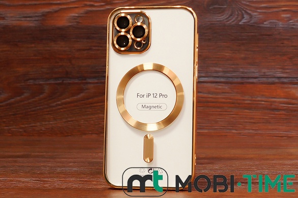 Силікон Shining Case MagSafe Iph 13 Gold