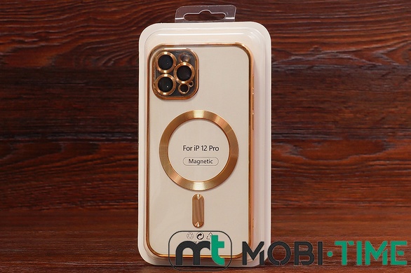 Силікон Shining Case MagSafe Iph 13 Gold