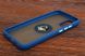 Goospery Case Sams A03s with magnetic ring Dark blue фото 3