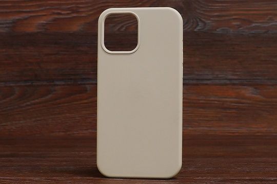 Silicone Case (no logo) iPhone 11ProMax Pebble (23)