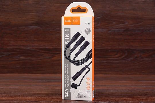 USB Кабель HOCO X123 6in1 (1m)