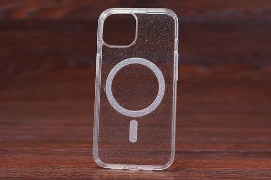 Накладка Gliter MagSafe Iph 15 Transparent