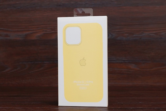 Silicone Case copy iPhone 12/12Pro Yellow