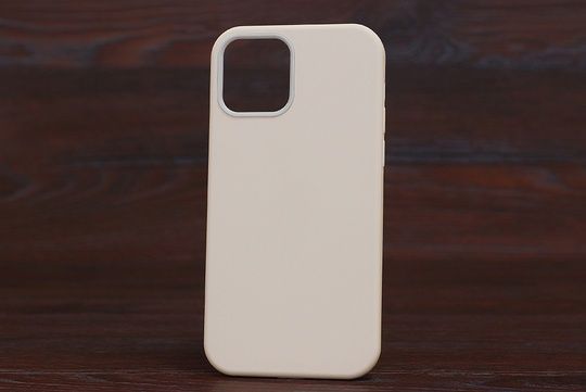 Silicone Case (no logo) Iph 17 Antique White (10)