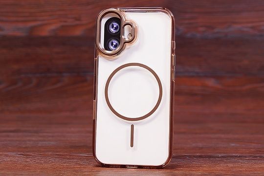 Накладка Mocome MagSafe Iph 17Pro Gold