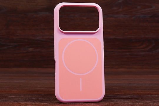 Silicone Soft Back Magsafe iPh 17Pro Pink